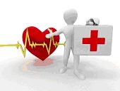 AED (Automatic External Defibrillator) model man image